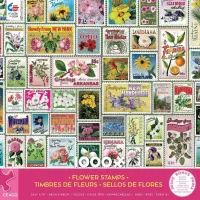 Ceaco Flower stamps - obrázek puzzlí