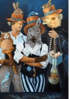 Grafika Les gardes des corps - puzzle image