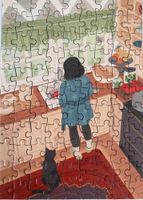 Trevell Waiting for Lunch - puzzle image