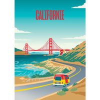 Hachette Puzzle Évasion Californie - Puzzlebild