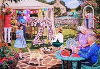 Gibsons The Florist's Round: 21st Birthday - puzzle image