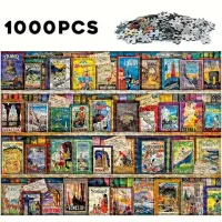 Educa Vintage library - puzzle image