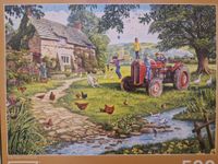 Corner Piece Fun on the Farm - puzzle image