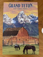 Lantern Press Grand Teton National Park - obrázek puzzlí
