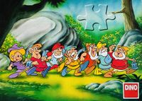 Dino Sedm trpaslíků - puzzle image