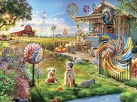 White Mountain Windmill Farm - Puzzlebild