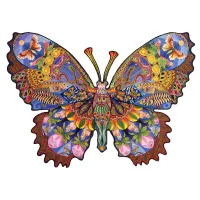 Boardwalk New Animal Butterfly - puzzle image