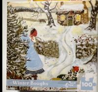 New York Puzzle Company Winter Boughs - puzzle image