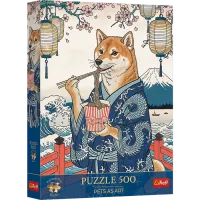 Trefl Shiba's Noodle Meditation - puzzle image