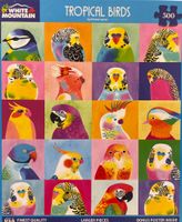 White Mountain Tropical Birds - puzzle image