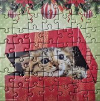 Eurographics Christmas Cats - 7 - puzzle image