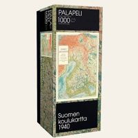 Tactic Finland’s School Map 1940 - puzzle image