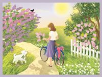 Vissevasse Spring - puzzle image