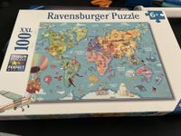 Ravensburger map of the world - obrázek puzzlí