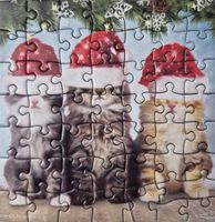 Eurographics Christmas Cats - 13 - puzzle image
