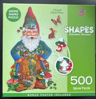Masterpieces Shapes Garden Gnomes - obrázek puzzlí