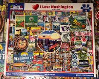 White Mountain I Love Washington - obrázek puzzlí
