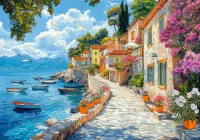Castorland Mediterranean Walk - Puzzlebild