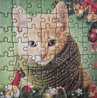Eurographics Christmas Cats - 14 - puzzle image