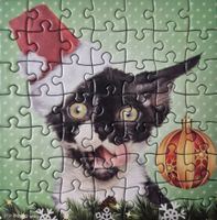 Eurographics Christmas Cats - 16 - puzzle image