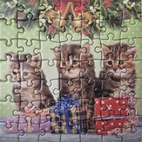 Eurographics Christmas Cats - 17 - puzzle image