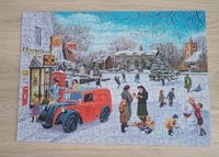 Gibsons The village green: christmas - obrázek puzzlí