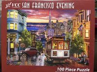Vermont Christmas Company San Francisco Evening - puzzle image