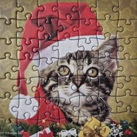 Eurographics Christmas Cats - 18 - puzzle image