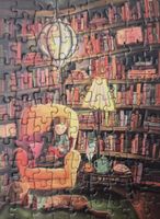 Esther Bennink book lover - puzzle image