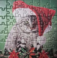 Eurographics Christmas Cats - 20 - puzzle image