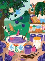 Pièce Rapportée Confiture De Mon Jardin - puzzle image