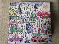 Galison A Day at the Christmas Tree Farm - puzzle image