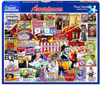 White Mountain Americana - obrázek puzzlí