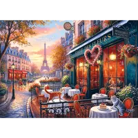 Trefl Love Story: Love in Paris - puzzle image