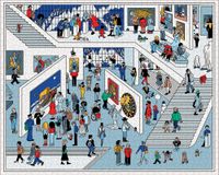 Princeton Architectural Press In The Museum - Puzzlebild