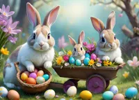 Alipson Easter Bunnies - obrázek puzzlí