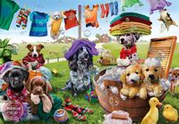 Anatolian Puppies Playing - obrázek puzzlí