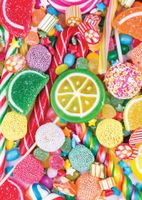 Art Puzzle Colorful Candies - obrázek puzzlí