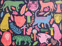 Badge Bomb Wild Cats - puzzle image