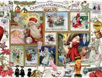 Bits and Pieces Christmas Greetings - puzzle image