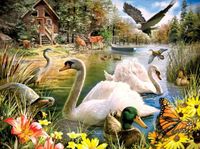 Bits and Pieces Summer Retreat - puzzle image