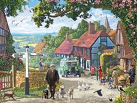 Bits and Pieces The Country Bus - Puzzlebild
