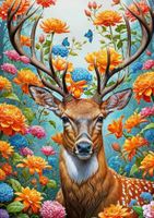 Black Sea Puzzles Deer - puzzle image