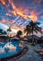 Blanc Bali Sunset - obrázek puzzlí