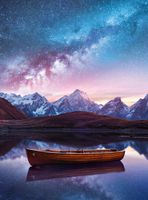 Blanc Calm Boat - obrázek puzzlí