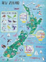 Blue Duck Books Amazing New Zealand - obrázek puzzlí