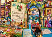 Bluebird Life is an Open Book Venice - obrázek puzzlí