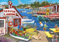 Bluebird Lobster Landing - puzzle image