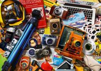 Bluebird Retro Camera Tabletop - obrázek puzzlí