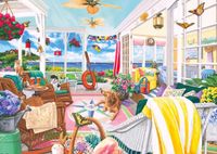 Bluebird Summer Porch - obrázek puzzlí